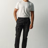 Pantalone jogger denim uomo nero - Koroshi