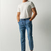 Pantalon jogger denim homme bleu moyen – Koroshi