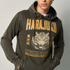 Herren Hoodie Used-Optik Grau - Koroshi