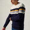 Jersei tricot home blocs navy – Koroshi