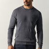Jersey tricot hombre efecto lavado azul oscuro – Koroshi