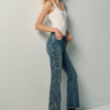 Texans dona boot cut blau mitjà – Koroshi