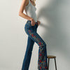 Texans dona boot cut blau mitjà – Koroshi
