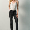 Jean femme droit détail clous noir – Koroshi