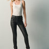 Pantalone donna slim push up cerato nero - Koroshi