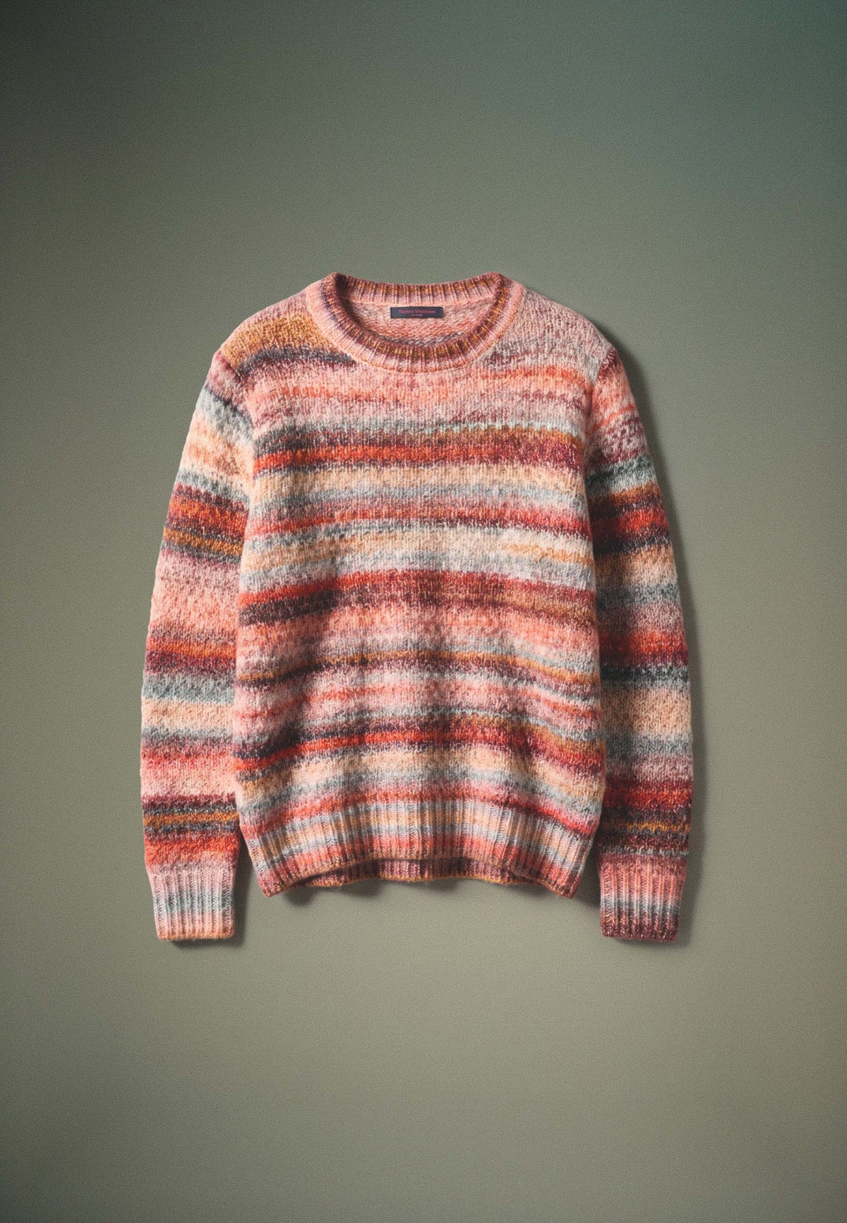 Damen Strickpullover Langarm Multicolor - Koroshi