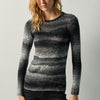 Damen Pullover Metallic-Detail Schwarz - Koroshi