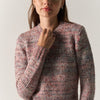 Women's Metallic Yarn Knit Jumper Multicolour - Koroshi