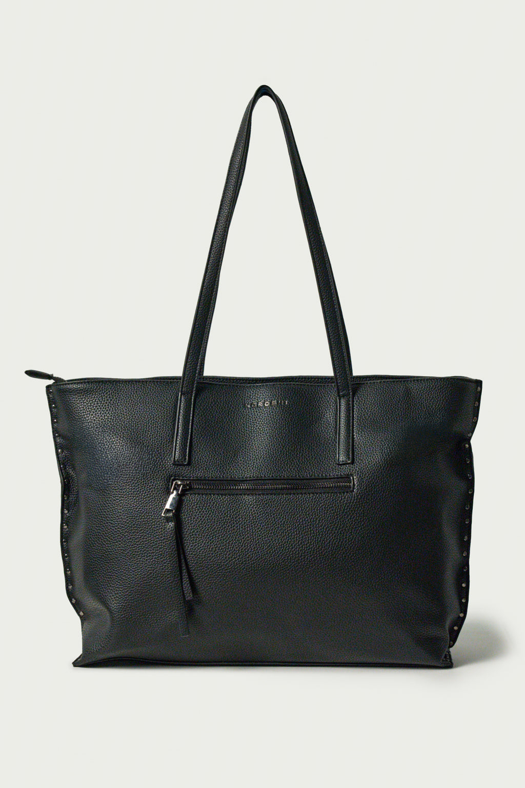 Bossa shopper dona efecte pell negra – Koroshi