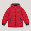 Giubbotto bambino trapuntato con cappuccio navy - Koroshi
