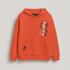 Felpa bambino con cappuccio arancione - Koroshi