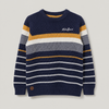 Jersei infantil punt ratllat navy – Koroshi
