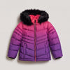 Mädchen Steppjacke Kapuze Flieder – Koroshi