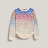 Pull fille maille jacquard multicolore - Koroshi