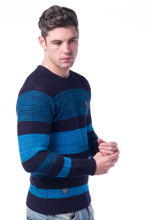 Pull en tricot rayé | Mode urbaine