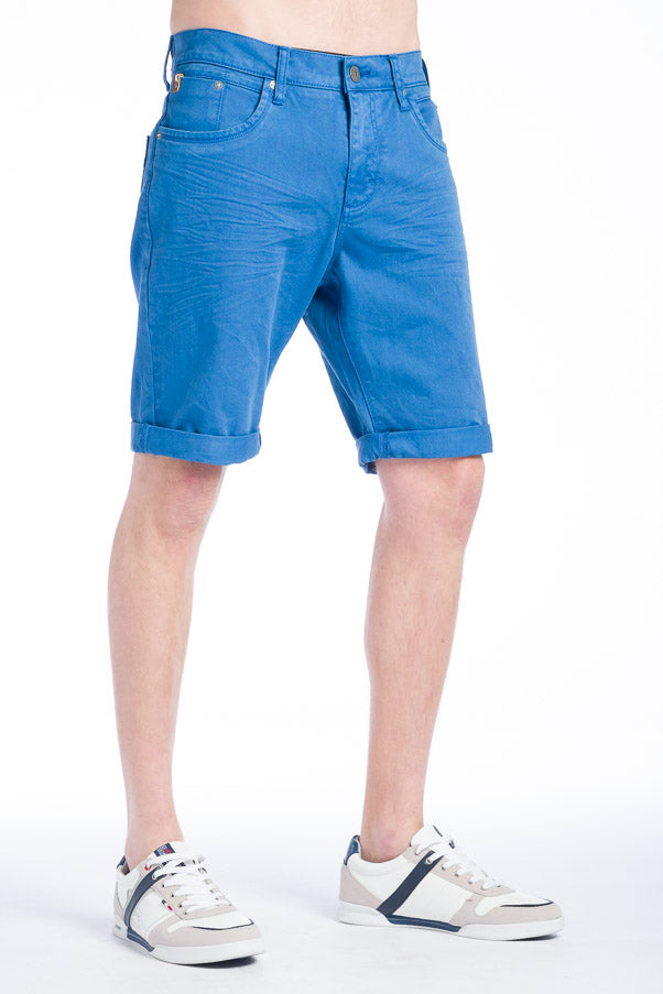 Bermuda cinco bolsillos algodón hombre azul - Koroshi 28322
