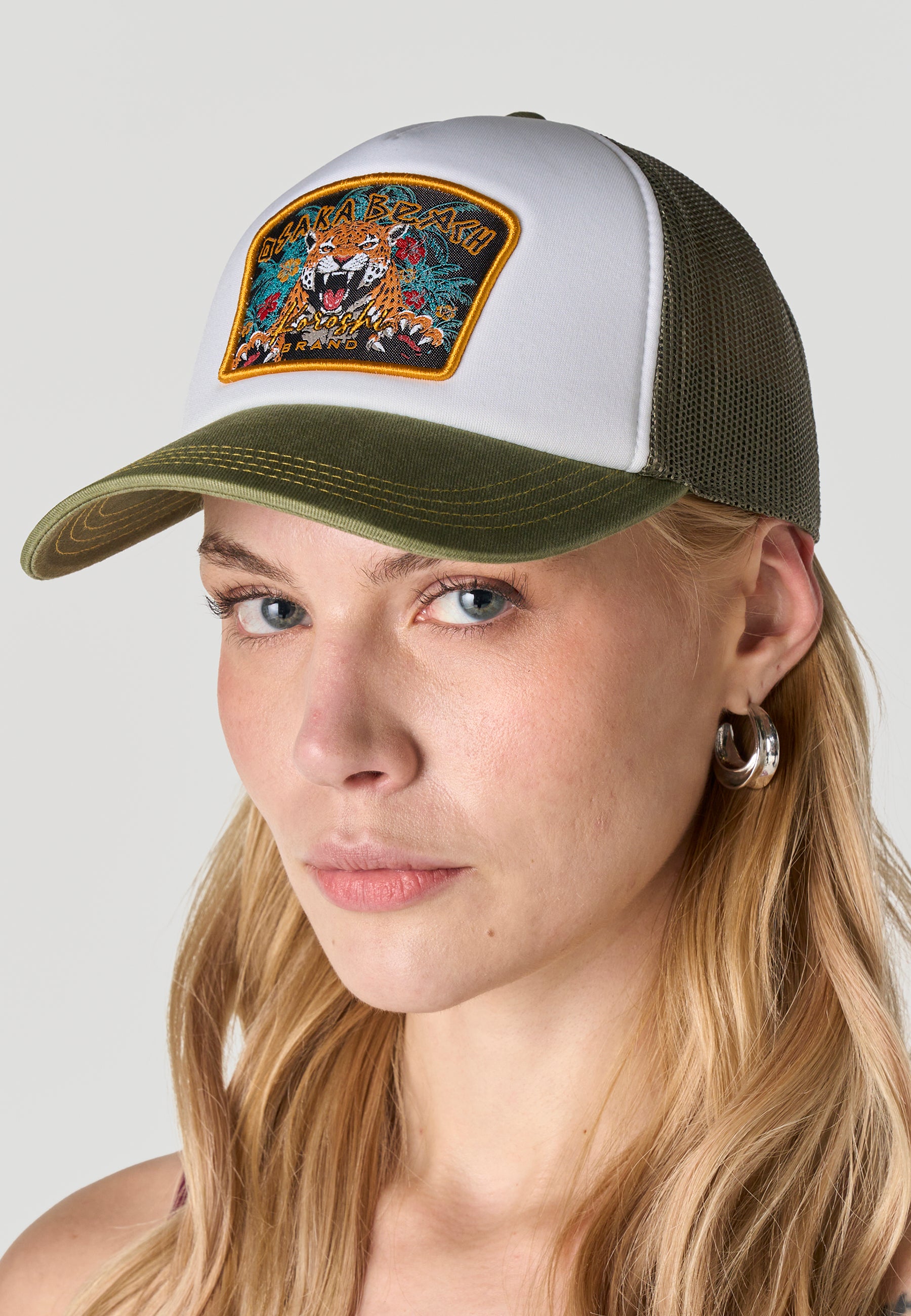 Green men's and women's cap
