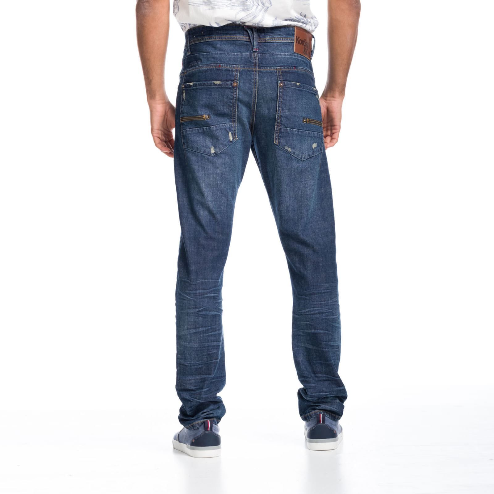 Pantalón straigth denim 1