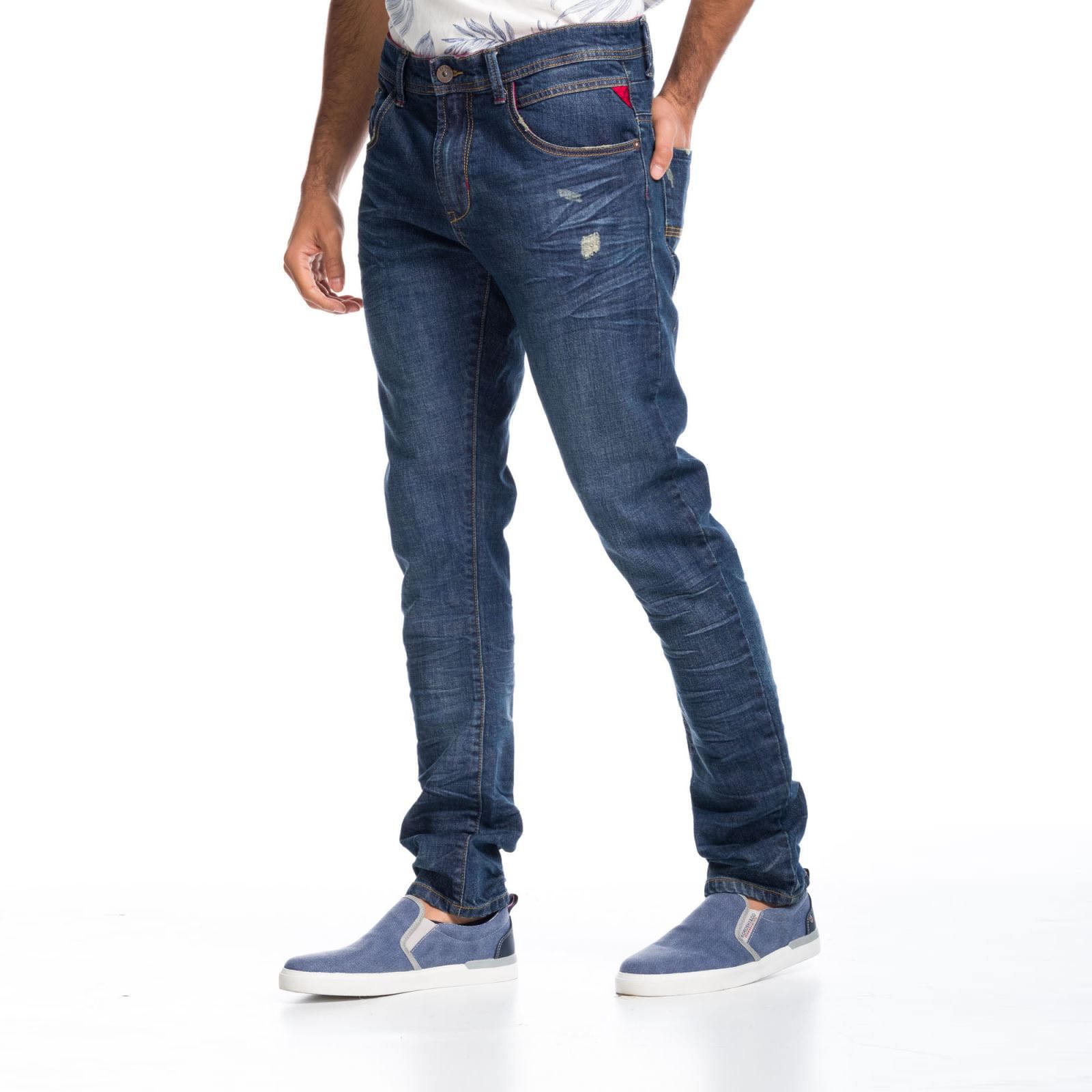 Pantalón straigth denim 3