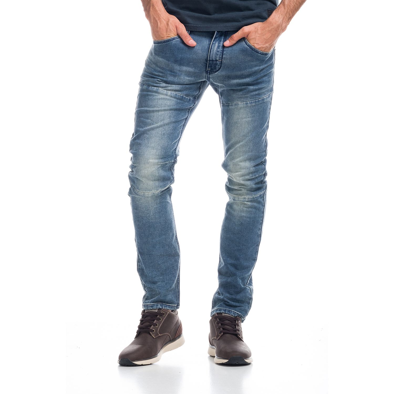 Denim slim azul costuras 1