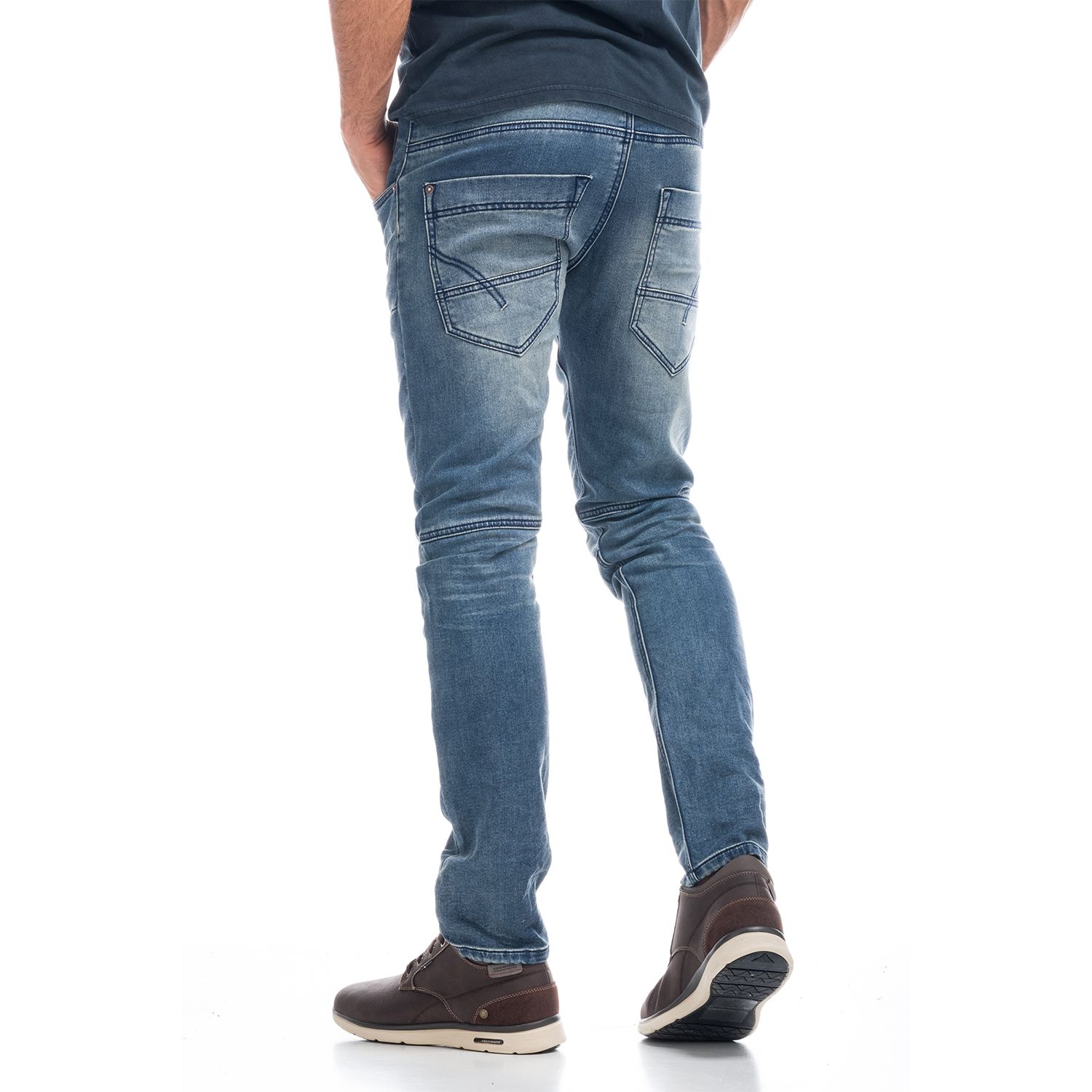 Denim slim azul costuras 2