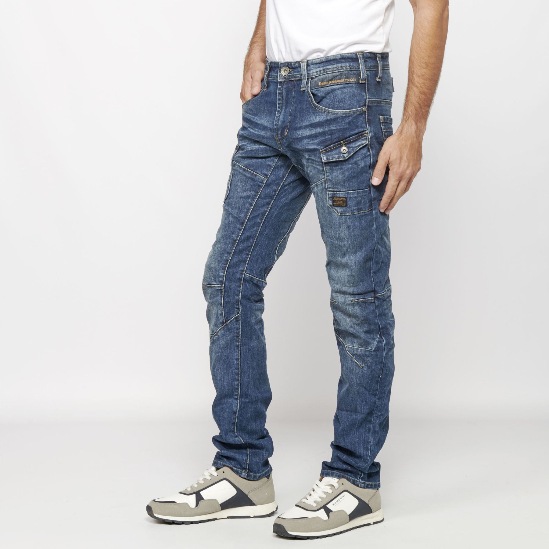 PantalÓn largo stretch regular fit denim 2