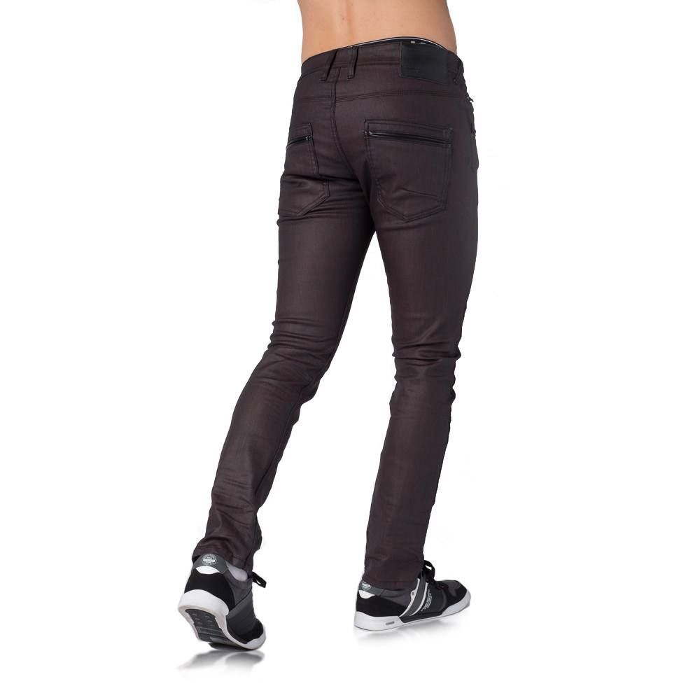 Pantalon strech efecto encerado 1