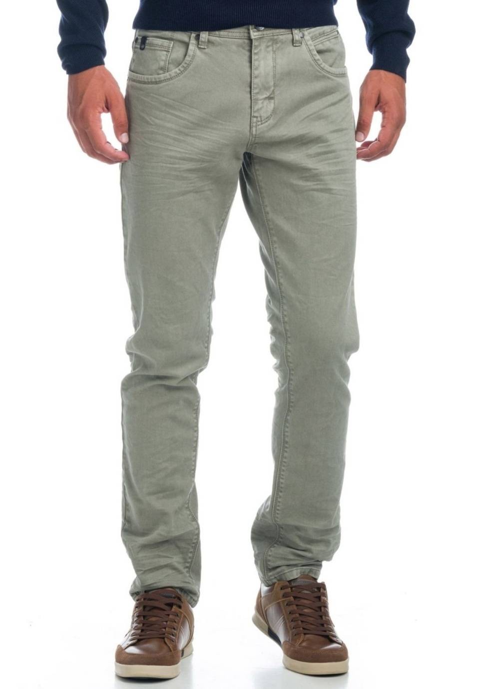 Pantalon largo straigth regular