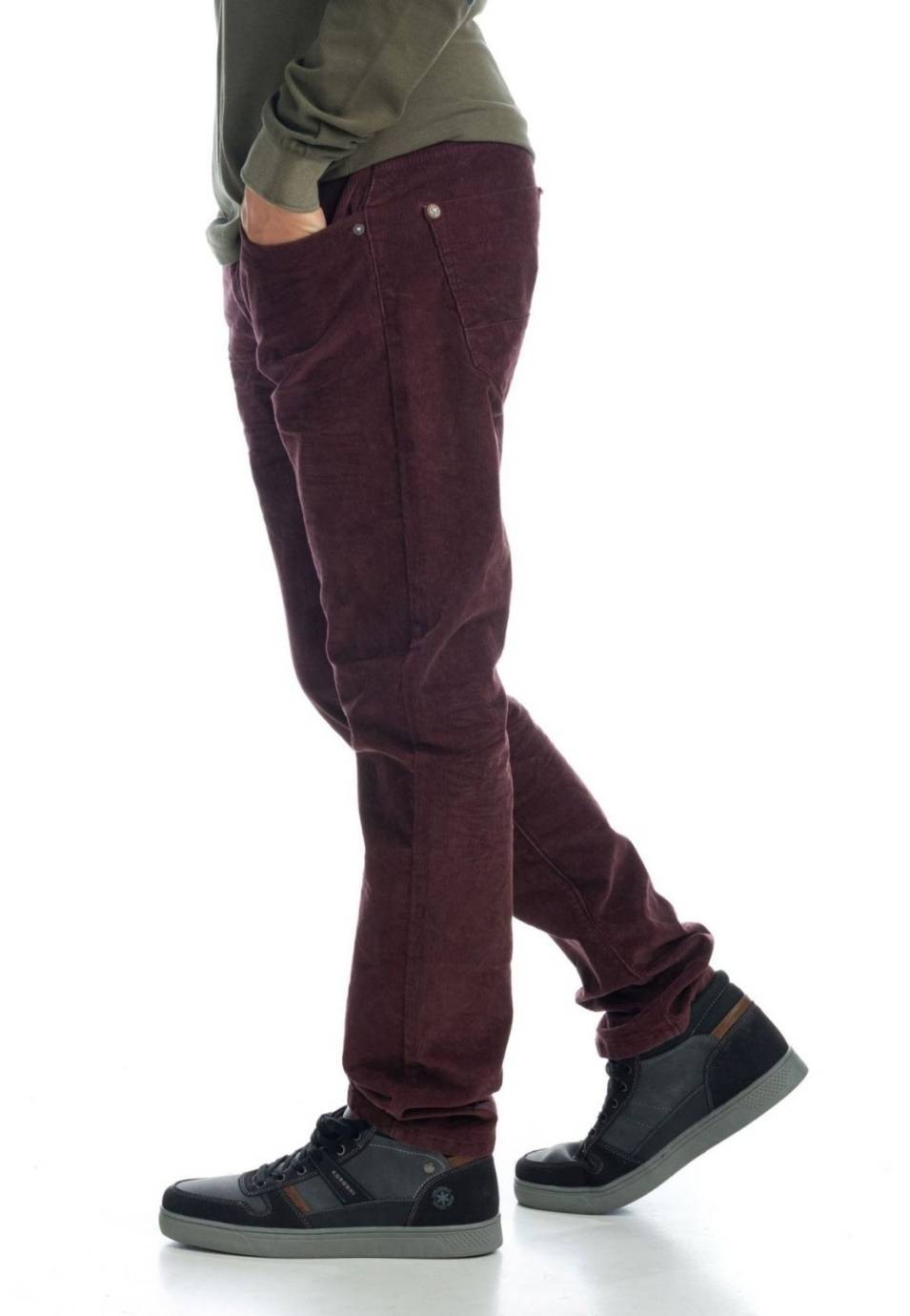 Pantalon de pana straigth regular 2