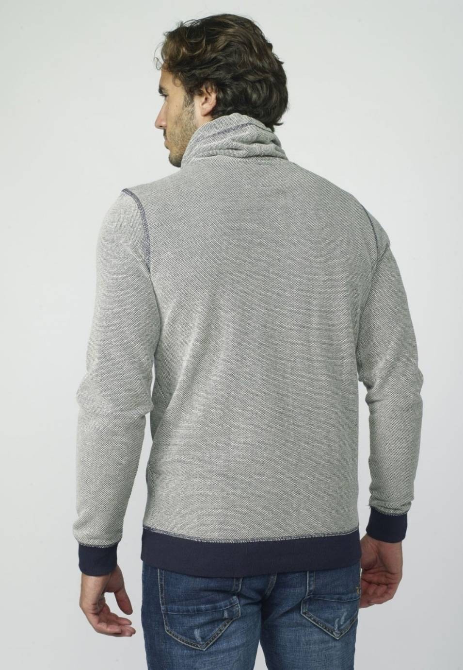 Sudadera de felpa con textura 2