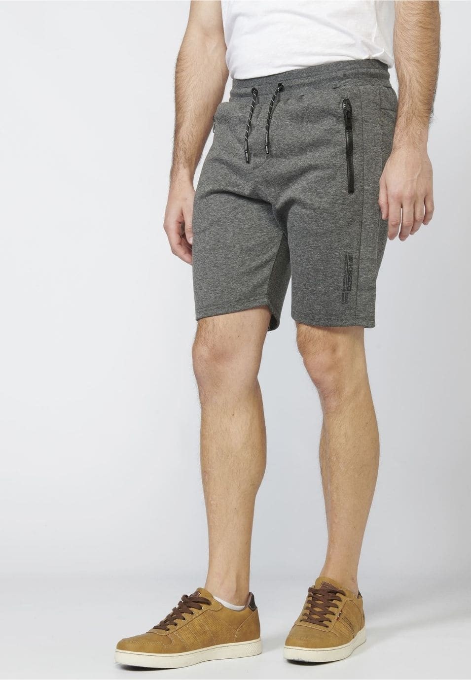 Pantalon corto jogger interlock 5