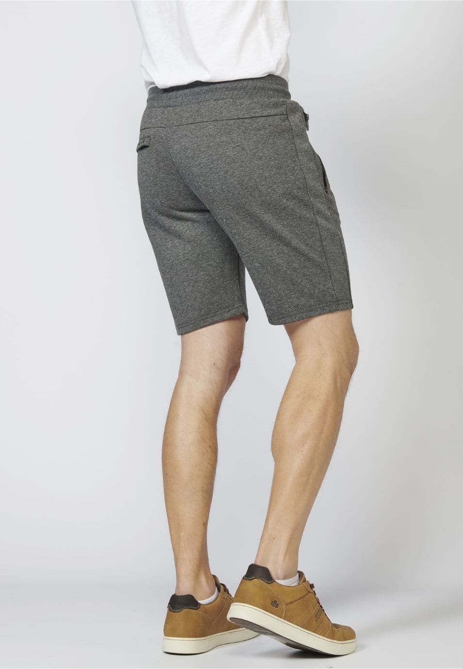 Pantalon corto jogger interlock 6