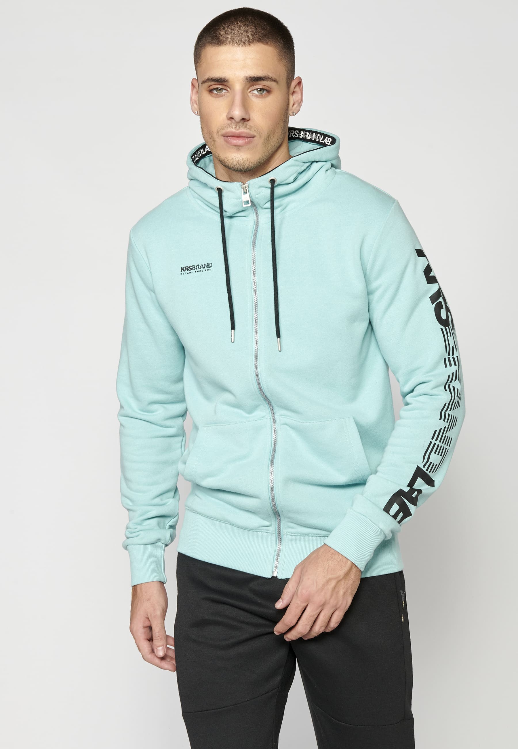 Veste sweat à capuche pour homme