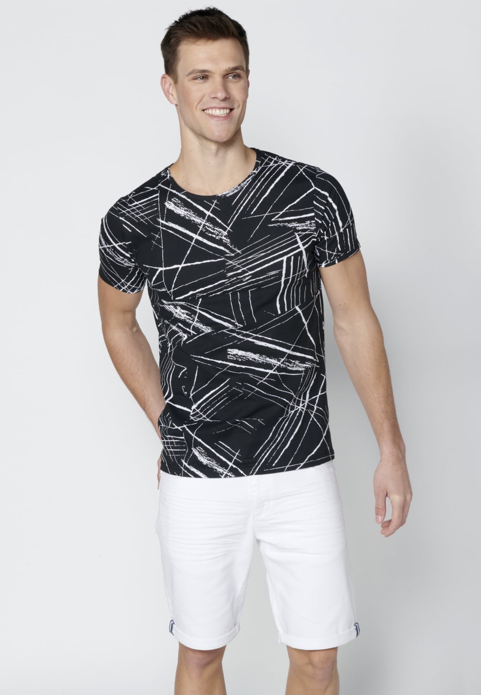 Koroshi discount camisetas hombre