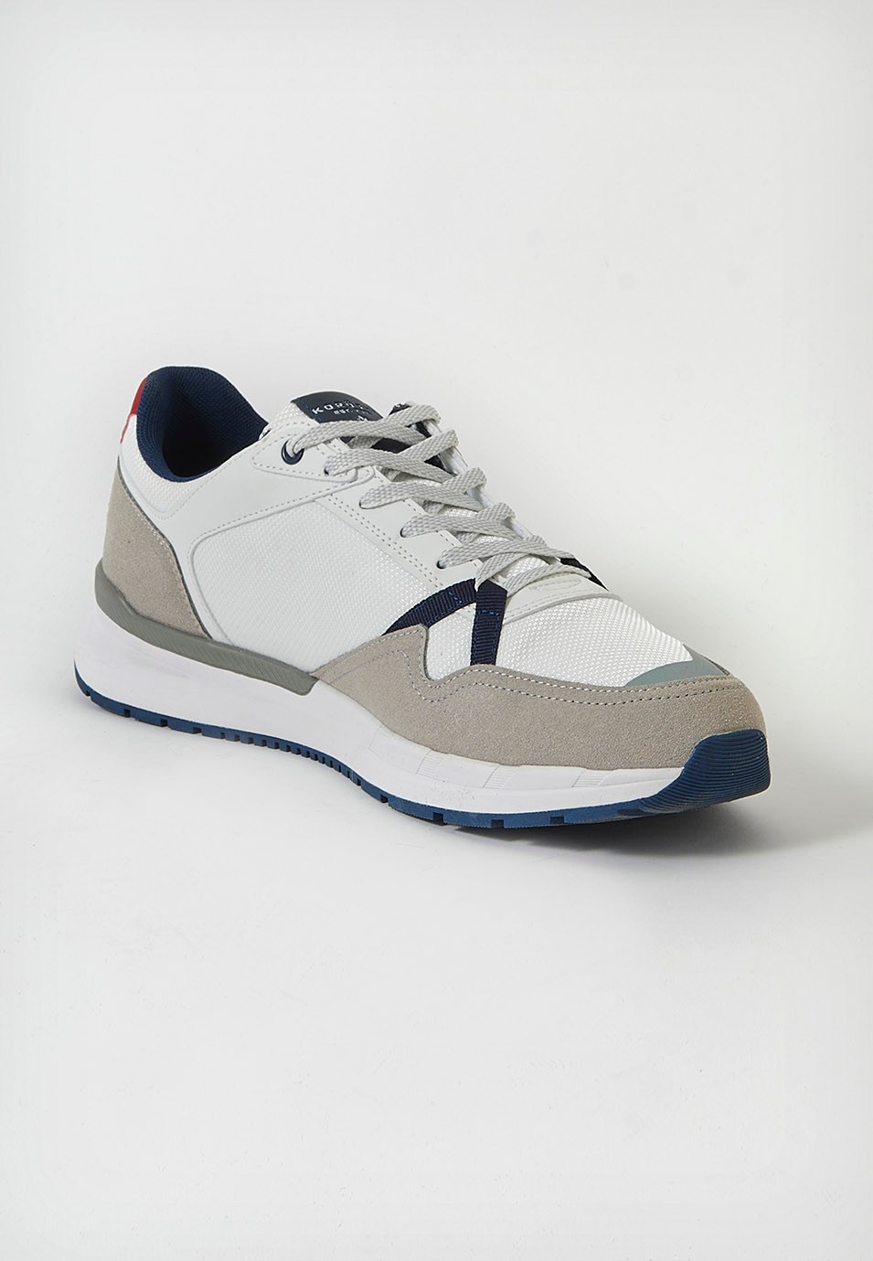 Chaussures de sport pour hommes en blanc 4