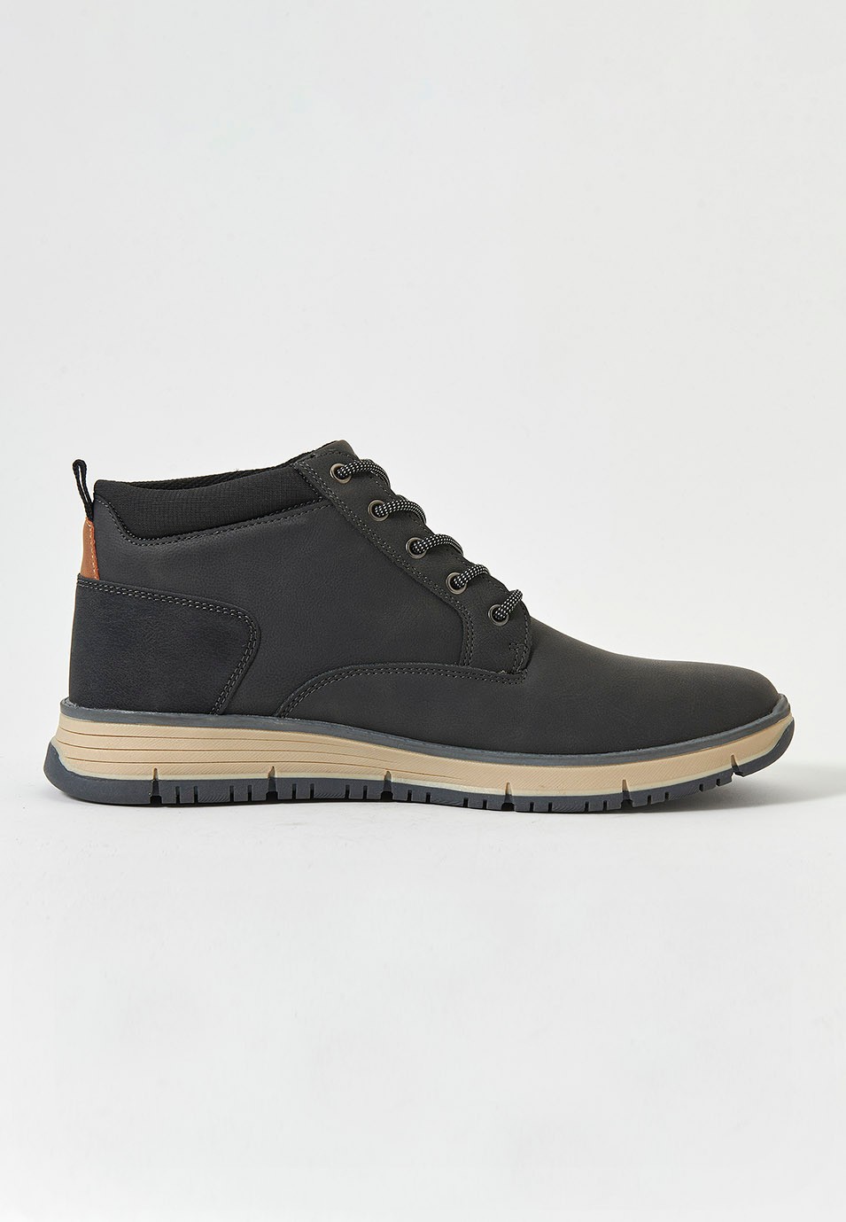 Bottines pour hommes en noir 5