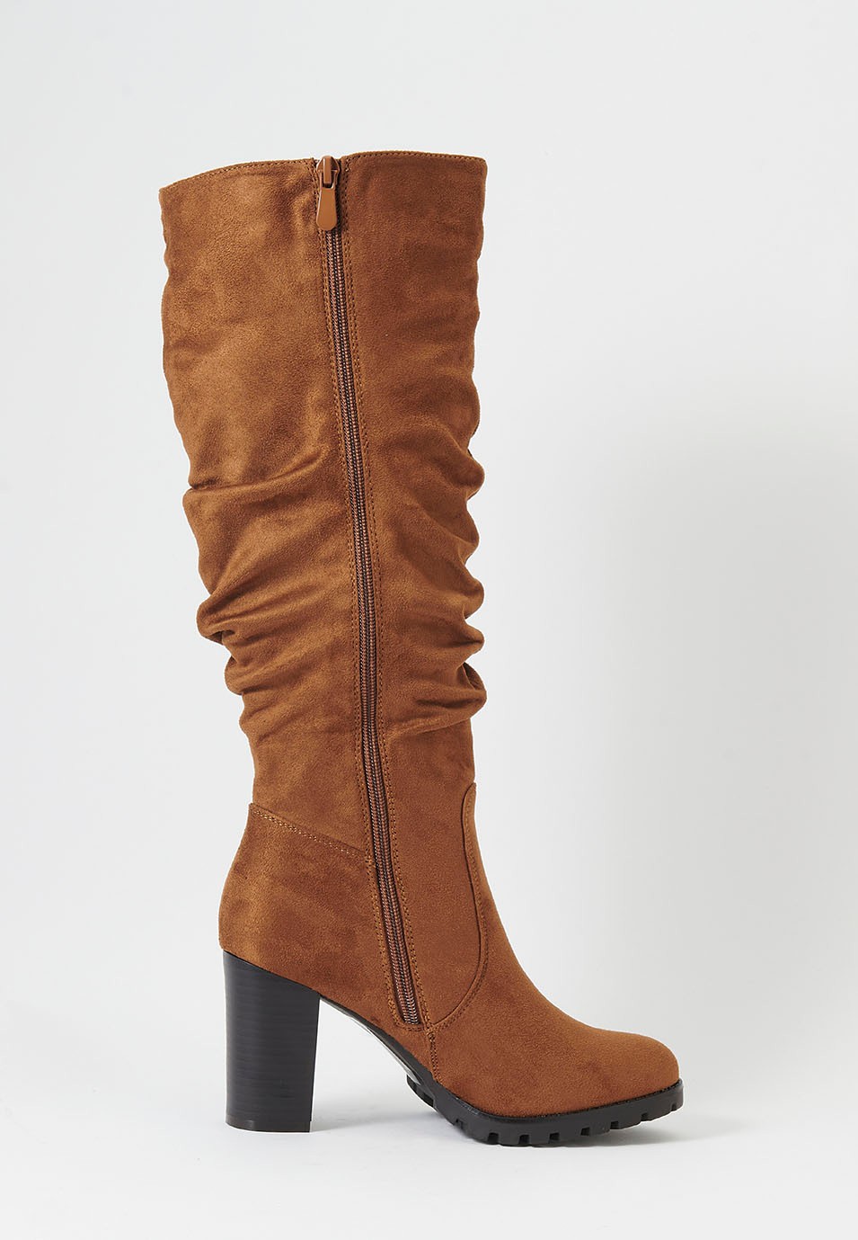 Brown Women's High Heel Boot