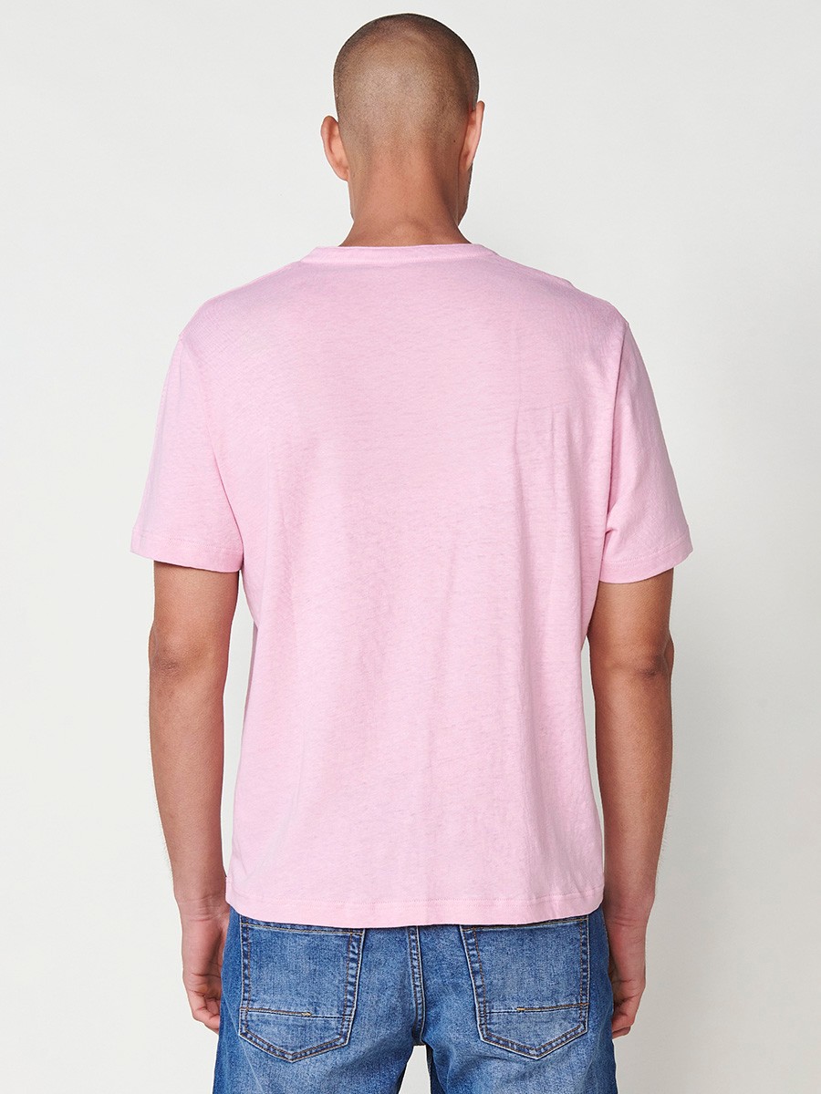 Men's Pink Short Sleeve T-Shirt