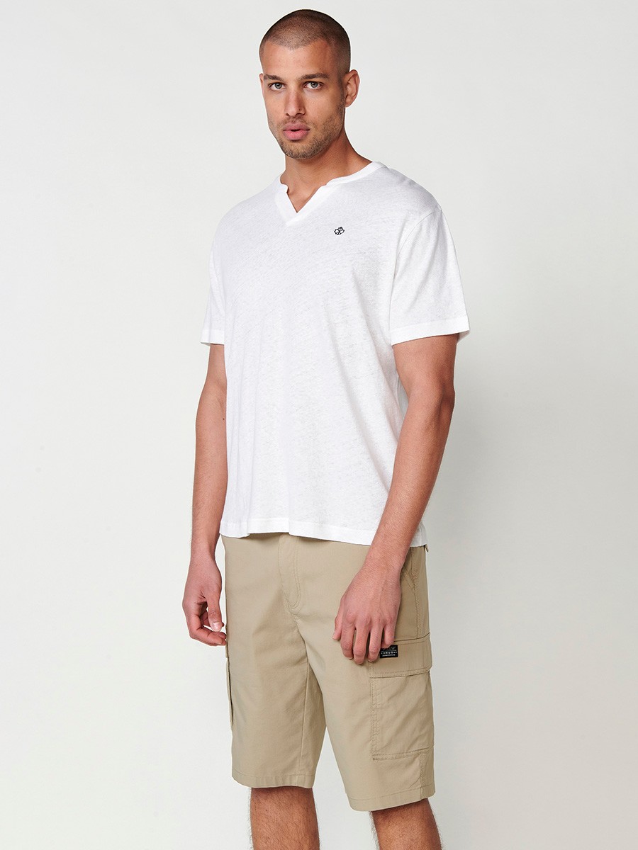 Men's Off-White Short Sleeve T-Shirt