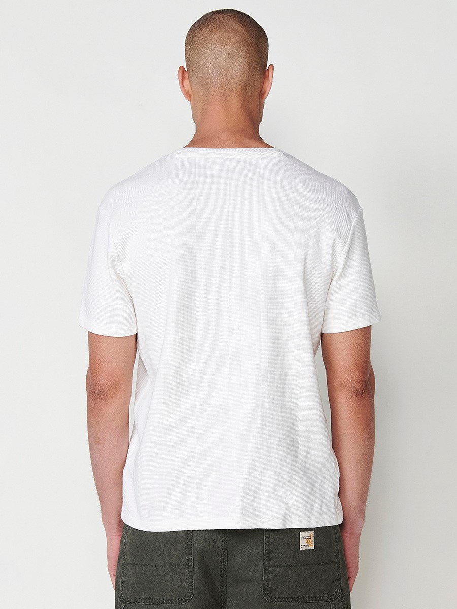 Men's Short-Sleeve Printed T-Shirt in Off-White – 90% Cotton 7