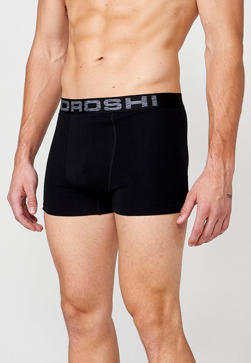 Pack 7 calzoncillos boxers de color Negro para Hombre