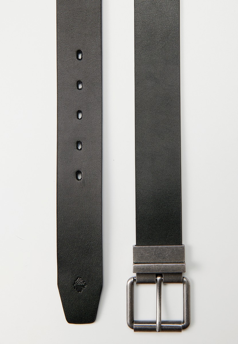 Reversible Faux Leather Belt for Men in Black and Brown 3