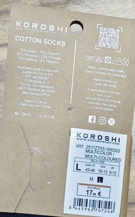 7er-Pack Socken, eine für jeden Wochentag, mehrfarbig für Herren 3