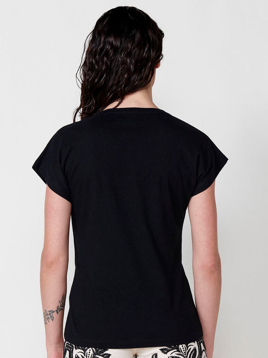 T-shirt femme avec broderie 