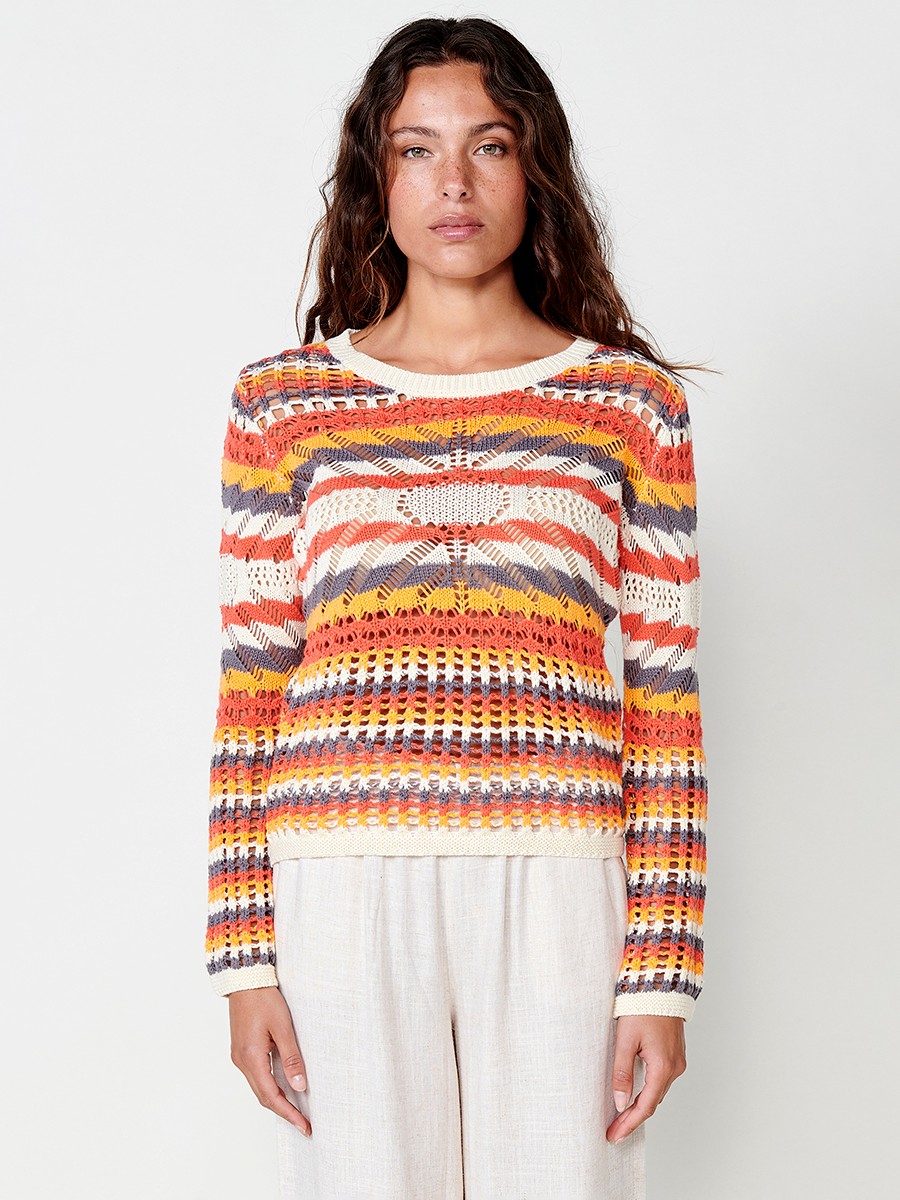 Women's Crew Neck Knit Sweater 3