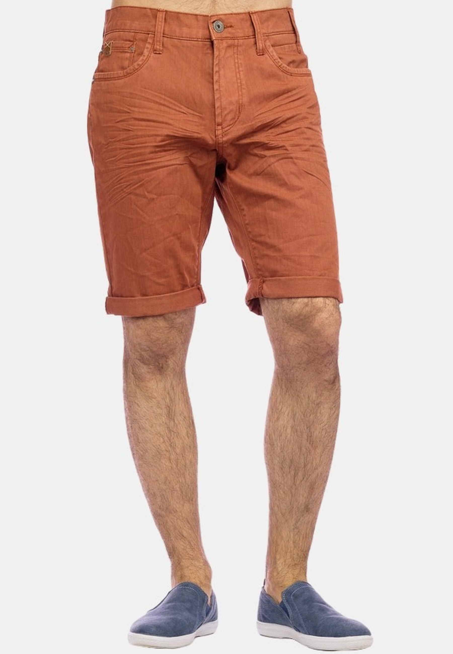 Pantalón corto Bermuda color Teja para Hombre