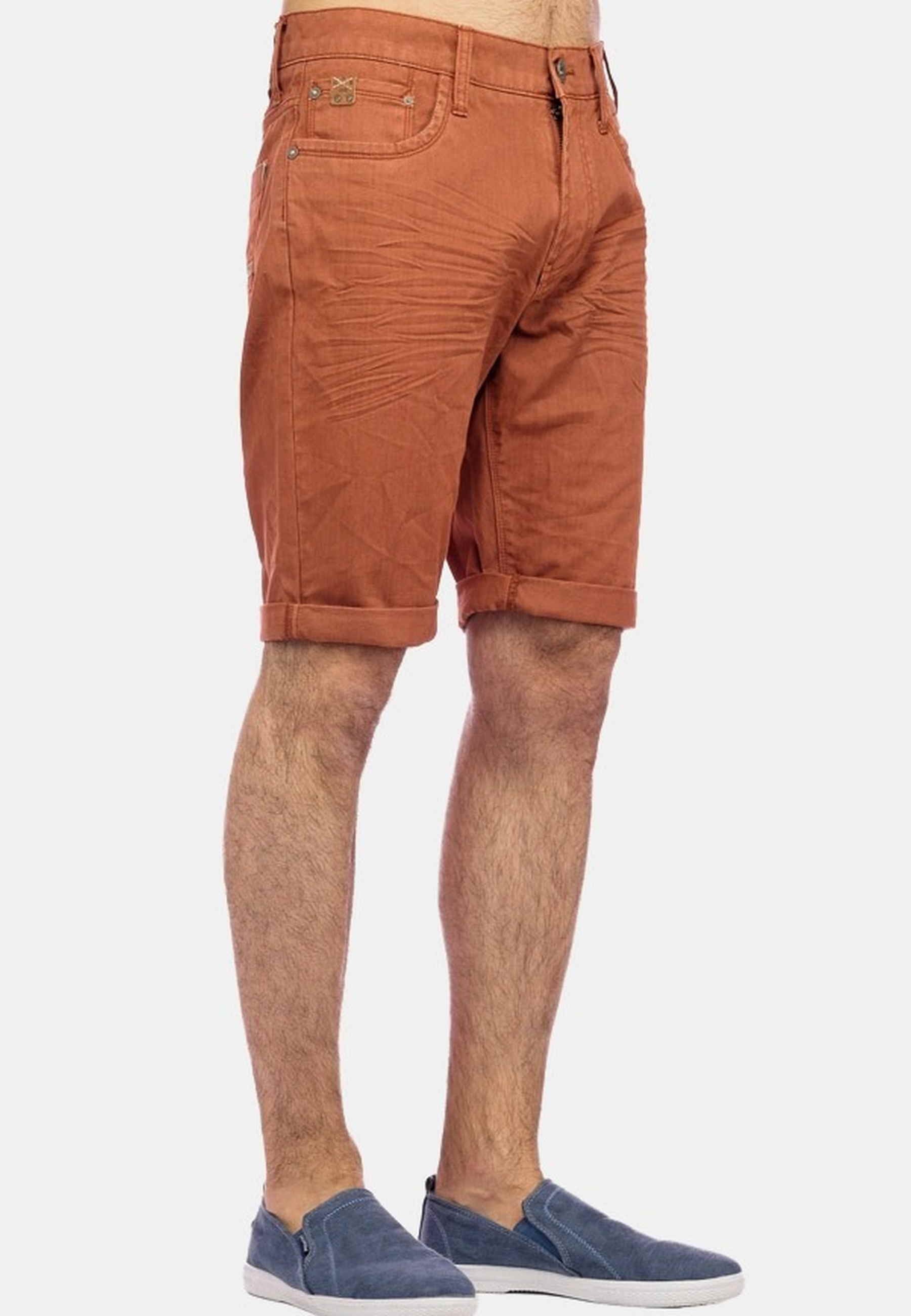 Pantalón corto Bermuda color Teja para Hombre 2