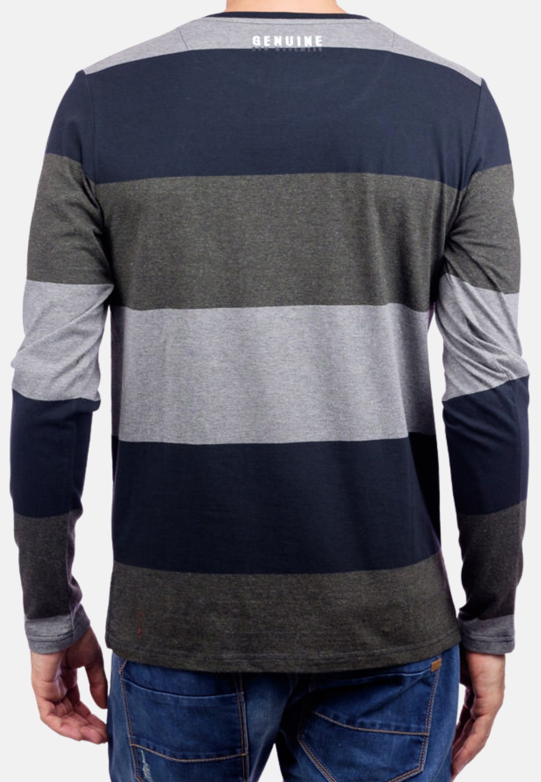 TS M/L Stripes O-Neck SJ Cott 1