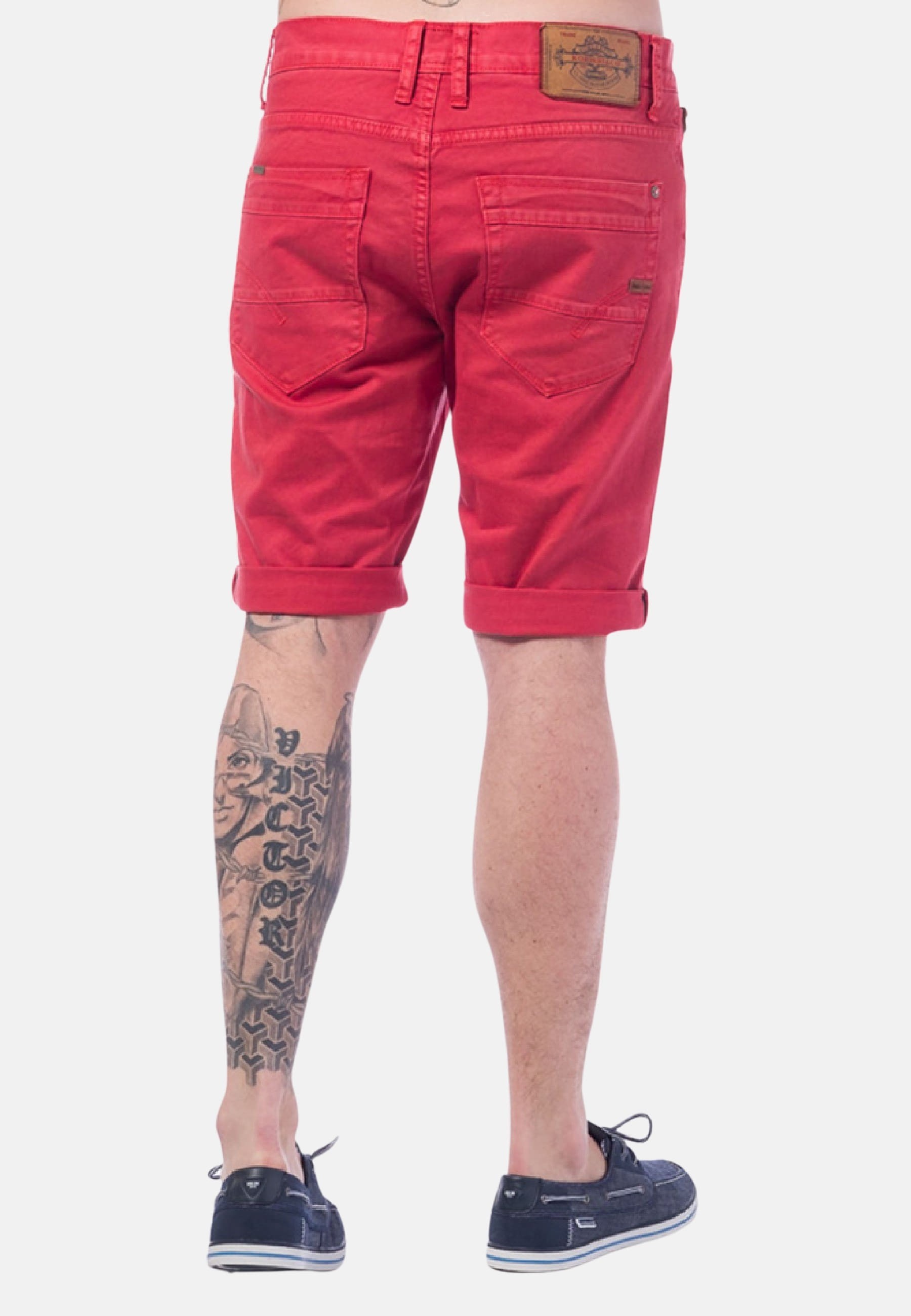 Pantalón corto bermuda color Naranja para Hombre 1