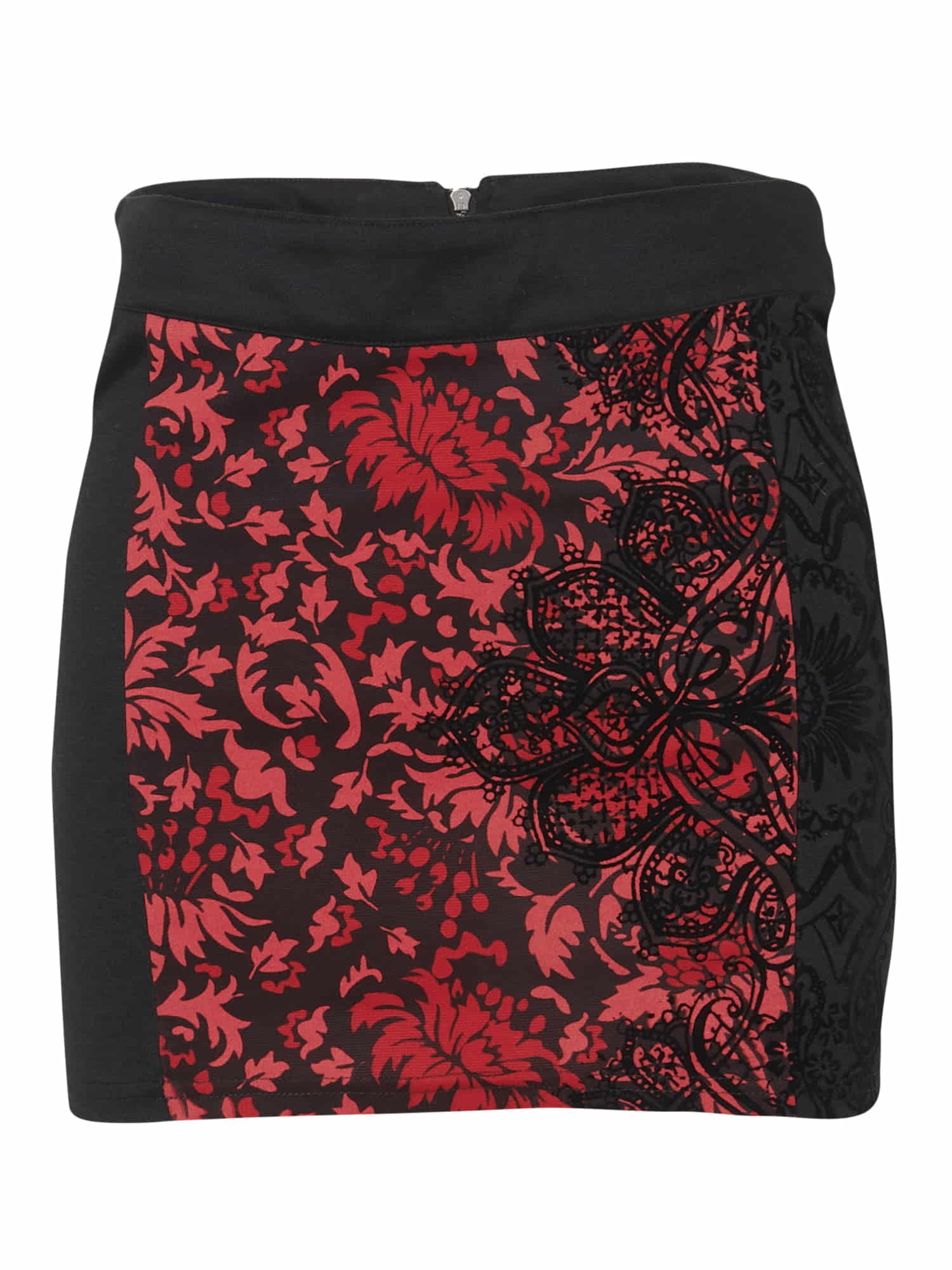 Falda mini estampada 1